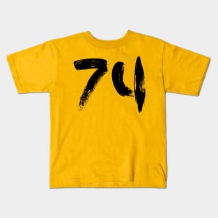 Number 74 Kids T-Shirt